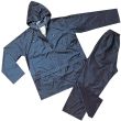 Completo antipioggia Impermeabile giacca e pantalone Niagara NERI