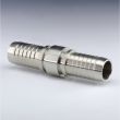 Connettore Nipplo a pressare portagomma acciaio inossidabile DN 12 x tubo 1/2