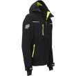 Giacca da lavoro U-Power Space Black Carbon in Softshell Scura Impermeabile