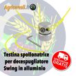 Testina spollonatrice per decespugliatore Swing in alluminio
