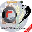Filo per decespugliatore NYLSAW seghettato 4,5 mm 16 Mt