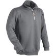 Felpa con mezza zip VERENA - Colore Grigio