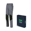Pantalone da lavoro elasticizzato multitasca Issa Stretch Extreme - Grigio Chiaro