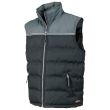 Gilet imbottito da lavoro OCEAN - Colore Nero Grigio