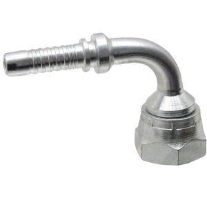 133 - Raccordo a Pressare Femmina 90° 3/8 X Tubo 3/8