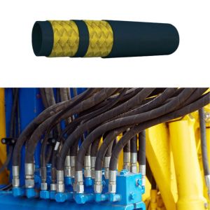  Tubo Oleodinamica 5/16" con 2 trecce in acciaio EN857 - 2Sc