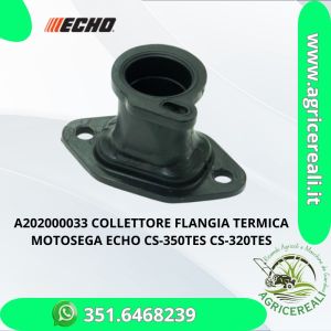 Collettore flangia termica A202000033 per motoseghe ECHO CS-350TES e CS-320TES
