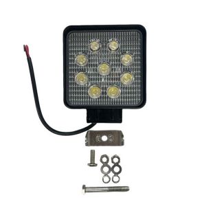 FARO LED 27W QUADRATO 9-32V IP67