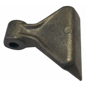 Mazza stampata per trincia L=137mm, S=40mm, H=95mm, Ø Foro 20,5mm.