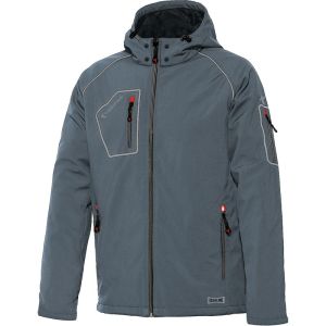 Giacca da Lavoro Perfect Softshell Imbottito Grigio ISSA LINE 04520