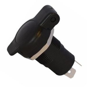 Presa Bipolare ad incasso 6-24V con cappuccio