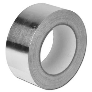 Nastro Alluminio alta temperatura 40 mm X 9 mt silver