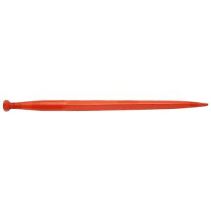 Dente rotoballa con dado conico M28 x 1,5 lunghezza 1250 profilo quadro SHW