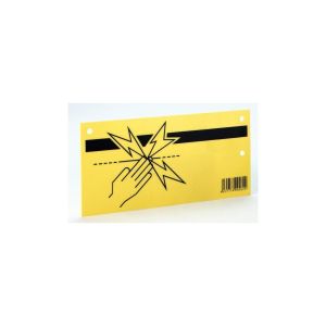 Targhetta di segnalazione pericolo