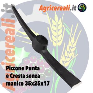 Piccone Punta e Cresta senza manico