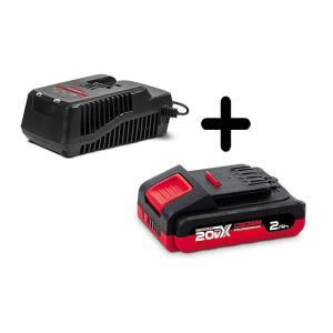 Kit di Ricarica Crown 1 Batteria 2 Ah + Caricabatterie 2 Ah