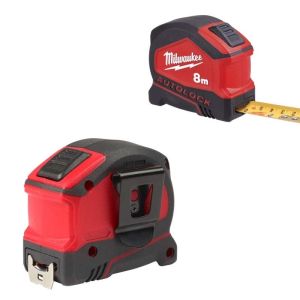 Metro a Nastro Milwaukee Autolock 8m x 25mm: Precisione e Durabilità