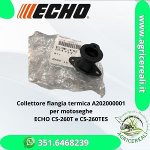 Collettore flangia termica A202000001 per ECHO CS-260T e CS-260TES