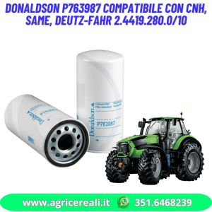 Donaldson P763987 compatibile con CNH, Same, Deutz-Fahr 2.4419.280.0/10