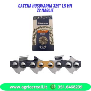 Catena Husqvarna 325" 1,5 mm 72 maglie semitonda