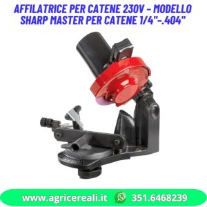 Affilatrice per catene 230V – Modello Sharp Master per catene 1/4"–.404"