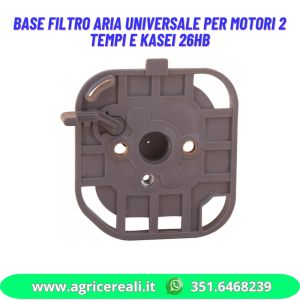 Base Filtro Aria Universale per Motori 2 Tempi e Kasei 26HB