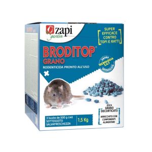 Broditop Grano per Roditori 1,5 Kg. Professionale