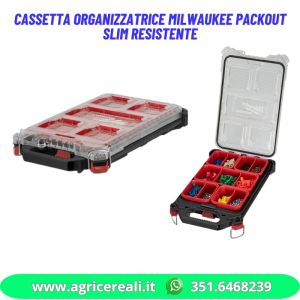 Cassetta organizzatrice Milwaukee PACKOUT Slim resistente