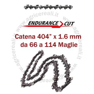 Catena Motosega Mezzo Scalpello .404" 1,6 mm - ENDURANCE CUT
