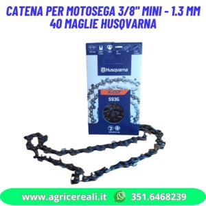 Catena per motosega 3/8" x 1.3 mm 40 maglie Husqvarna
