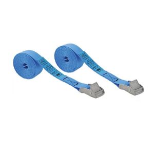 Cinghia Ancoraggio con Fibbia 25mm x 5m Celeste