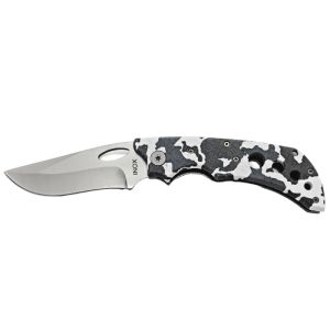 Coltello tascabile Ausonia 26338 lama acciaio inox e manico mimetico