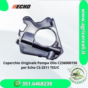 Coperchio Originale Pompa Olio C236000150 per Echo CS-2511 TES/C