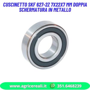 Cuscinetto 626 2RS 6x19x6 mm con doppia schermatura in gomma