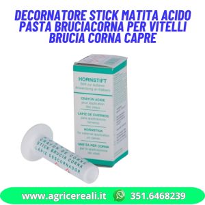 Decornatore stick matita acido pasta bruciacorna per vitelli brucia corna capre