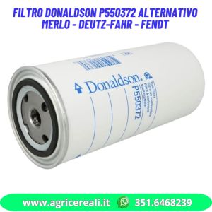 Filtro Donaldson P550372 Alternativo Merlo - Deutz-Fahr - Fendt