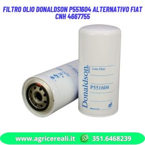 Filtro olio Donaldson P551604 alternativo Fiat CNH 4667755