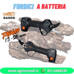 Forbici da potatura a batteria BAHCO BCL226: taglio preciso e veloce