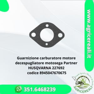 Guarnizione originale Husqvarna codice 8945047670675