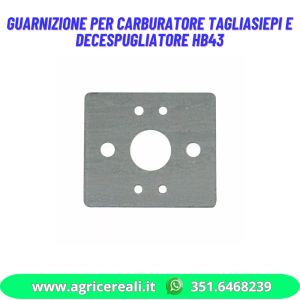Guarnizione per Carburatore Tagliasiepi e Decespugliatore HB43