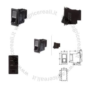 HELLA 6GM 004 570-001: Interruttore a Bilanciere per Veicoli Commerciali