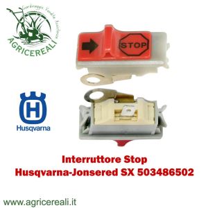 Interruttore Stop Motosega Husqvarna - Jonsered SX 503718001