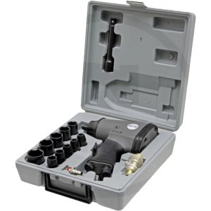 Avvitatore pneumatico ad impulsi AEROTEC 1/2" + kit bussole