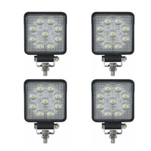 Lampada LED 27W IP67 per camion e macchine agricole Set da 4 Pz