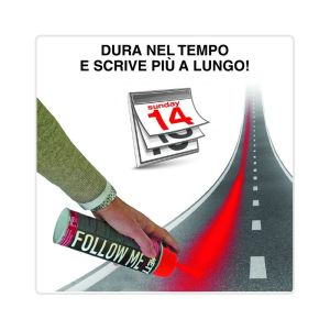 Marcatore Follow Me Spray Giallo 500ml - Tracciatura Precisa