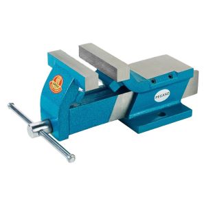 Morsa da Banco in Acciaio 125 mm Base Fissa