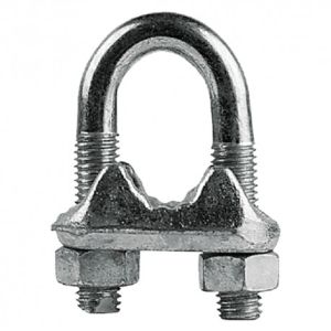 Morsetto Per Funi Mm 8 Acc. Zinc.