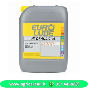 Olio idraulico Eurolube 46 tanica 20 litri ISO VG