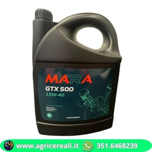 Olio motore 15W-40 multigrado MARA GTX 500 5 Lt