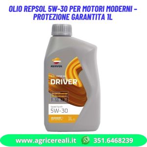 Olio Repsol 5W30 per motori moderni – Protezione garantita 1Lt